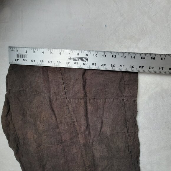 Blue Fish Womens 3159 Hand dyed Klee Pants Umber Coal Size 1 Art to Wear New - Picture 13 of 15